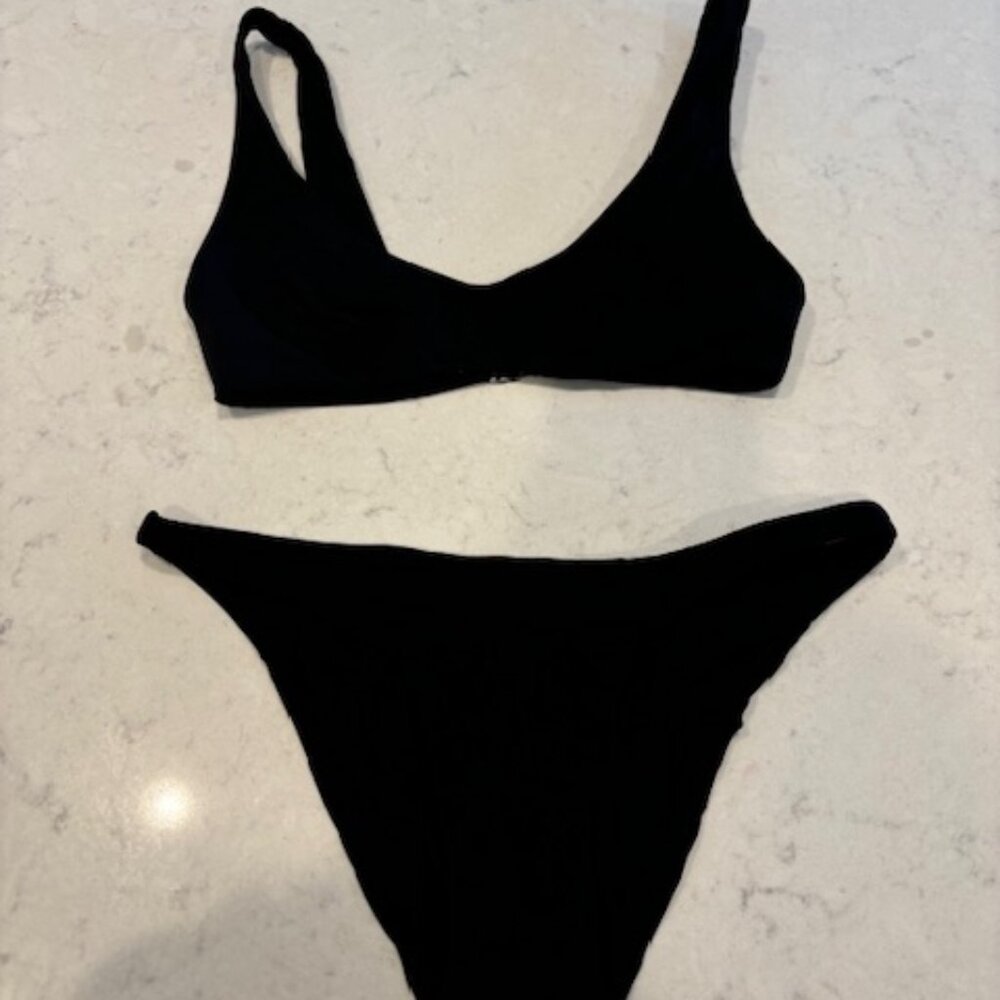 NWOT Her Line Black Bikini